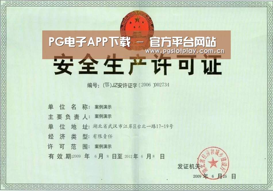 PG电子模拟器荣誉证书三